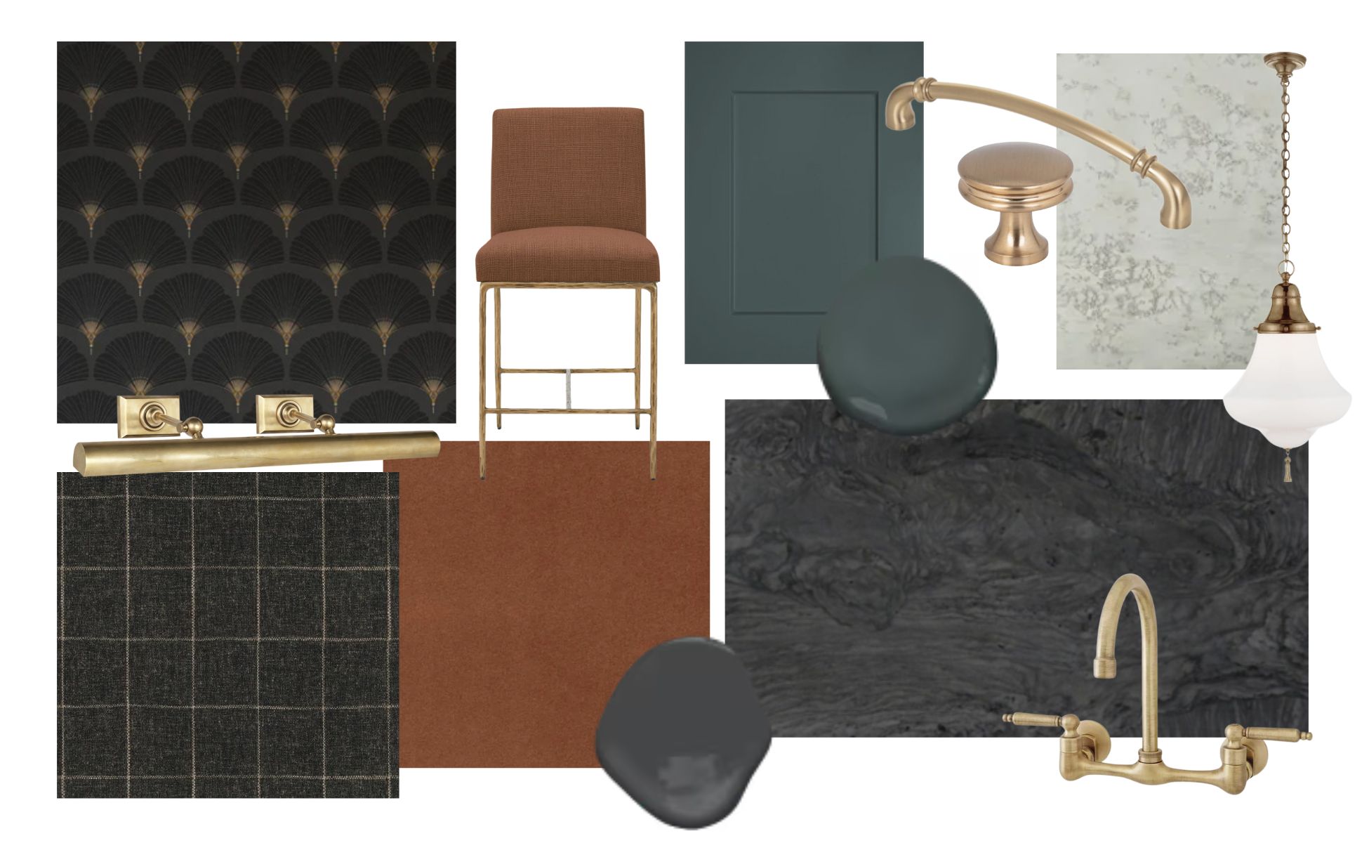 Lf Showhouse Collage Of Inspirationdesign Elements